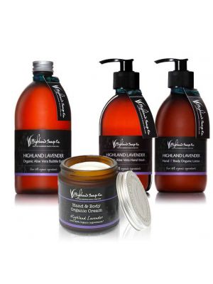 Highland Soap Co. Lavendel Bioseife und Hautpflege