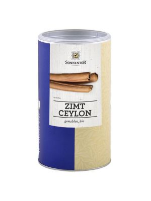 SONNENTOR | Cinnamon Ceylon ground organic 450g, Jumbo tin