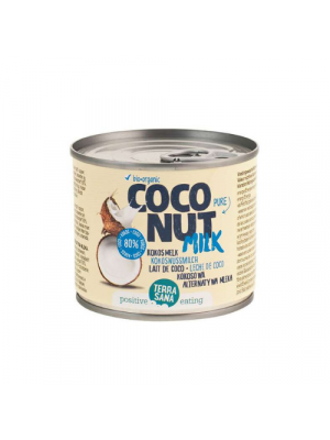 TERRASANA Coconut milk can 200 ml, organic