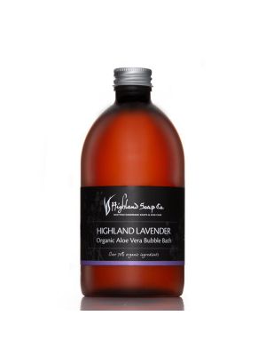 Highland Lavender Bubble Bath Aloe Vera, 500ml | Highland Soap Co.