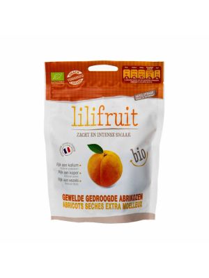 Rehydrated dried apricots 150g, organic | Lilifruit