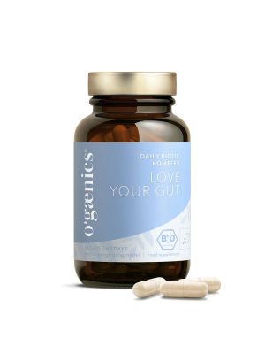 Love Your Gut Daily Biotic Komplex Probiotika, 60 Kapseln bio | Ogaenics