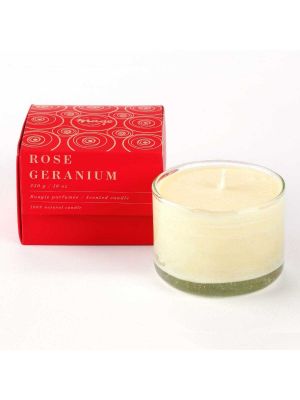 Beeswax candle Rose geranium, Medium | Mage