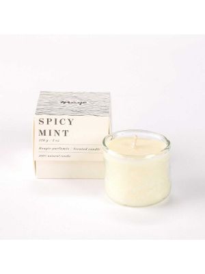 Geurkaars bijenwas Spicy Mint - Small | Mage