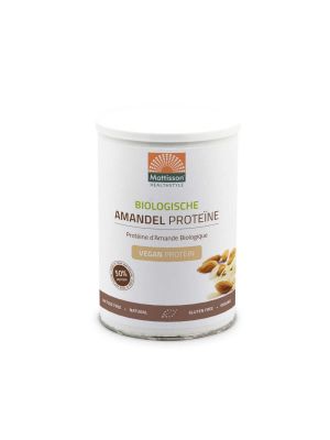 Organic Vegan Almond protein powder 50% 350g | Amanvida