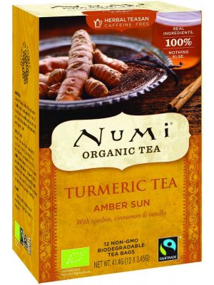 Amber Sun, Turmeric tea, with rooibos, cinnamon & vanilla 