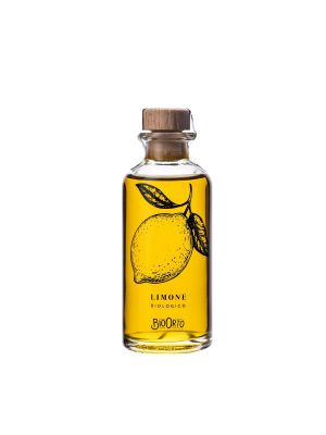 Flavoured olive oil with lemon 100ml, organic | Bio Orto