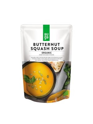 Butternut squash soup with sweet potatoes 400g, organic | Auga