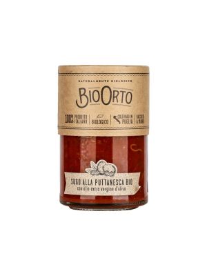 Puttanesca sauce 350g, organic | Bio Orto