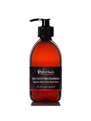 Handseife Scottishe Wildhimbeere / Aloe Vera | Highland Soap Co.