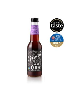 Gusto Real Cola frisdrank 275ml, bio | Gusto Organic Drinks