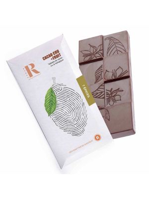 RRRAW chocolate with 7 spices, raw chocolate, bar 45g, bio