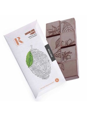 RRRAW Chocolade 68% met zoethout, rauwe chocolade, reep 45g, bio