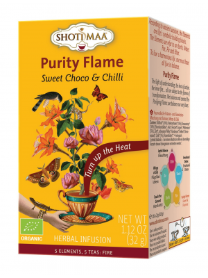 Purity Flame - Shoti Maa - Kruidenthee van Cacao, Munt & Peper, biologisch