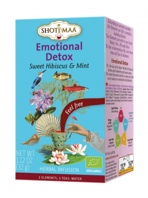 Emotional Detox - infusions d'hibiscus douce, menthe et réglisse