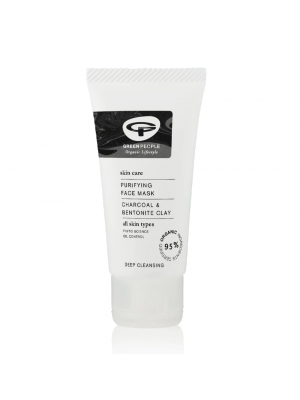 Purifying coconut charcoal mask 50ml, 87% organic | Green People