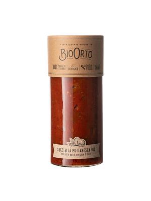 Puttanesca sauce 550g, organic| Bio Orto