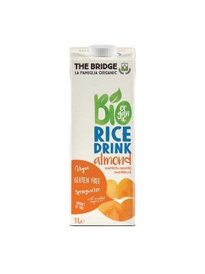 The Bridge - Almond Rice Milk 1L, organic