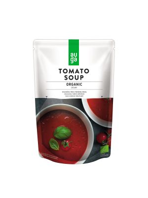 Soupe liquide de tomates crémeuse en sachet 400g, bio | AUGA
