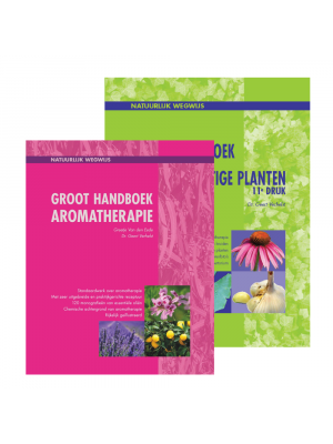 Promo pakket - Groot handboek geneeskrachtige Planten + Handboek aromatherapie