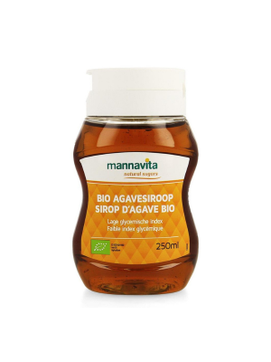 Koop 100% biologische agavesiroop online - Mannavita bio agavesiroop heeft een lage glycemische index