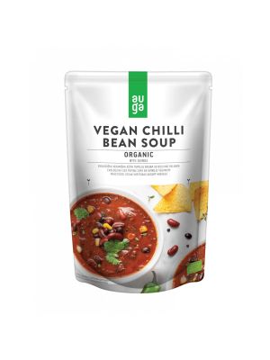 Vegan Chili bonensoep met quinoa 400g, bio | Auga