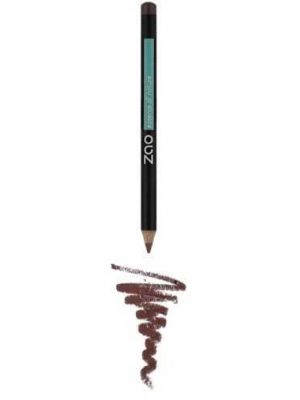Crayon de maquillage multifonctions de ZAO. S’utilise comme crayon à sourcils, crayon yeux, crayon à lèvres.