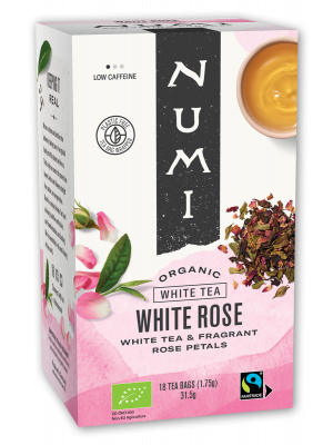 White Rose - Witte thee met bio rozenknoppen - Numi
